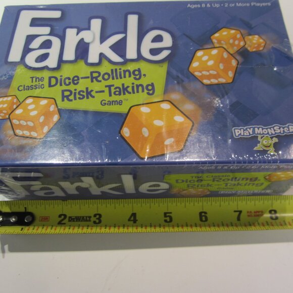 Farkle the Classic Dice-Rolling, Risk-Taking Game - New - Sealed - Picture 8 of 9